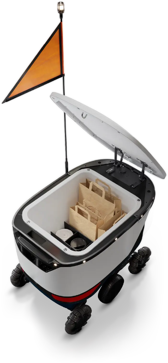 Ein Teutobot samt Ladung